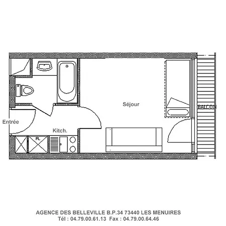 Apartment Chaviere - Agreable - Au Pieds - Balcon Mae-2784 *